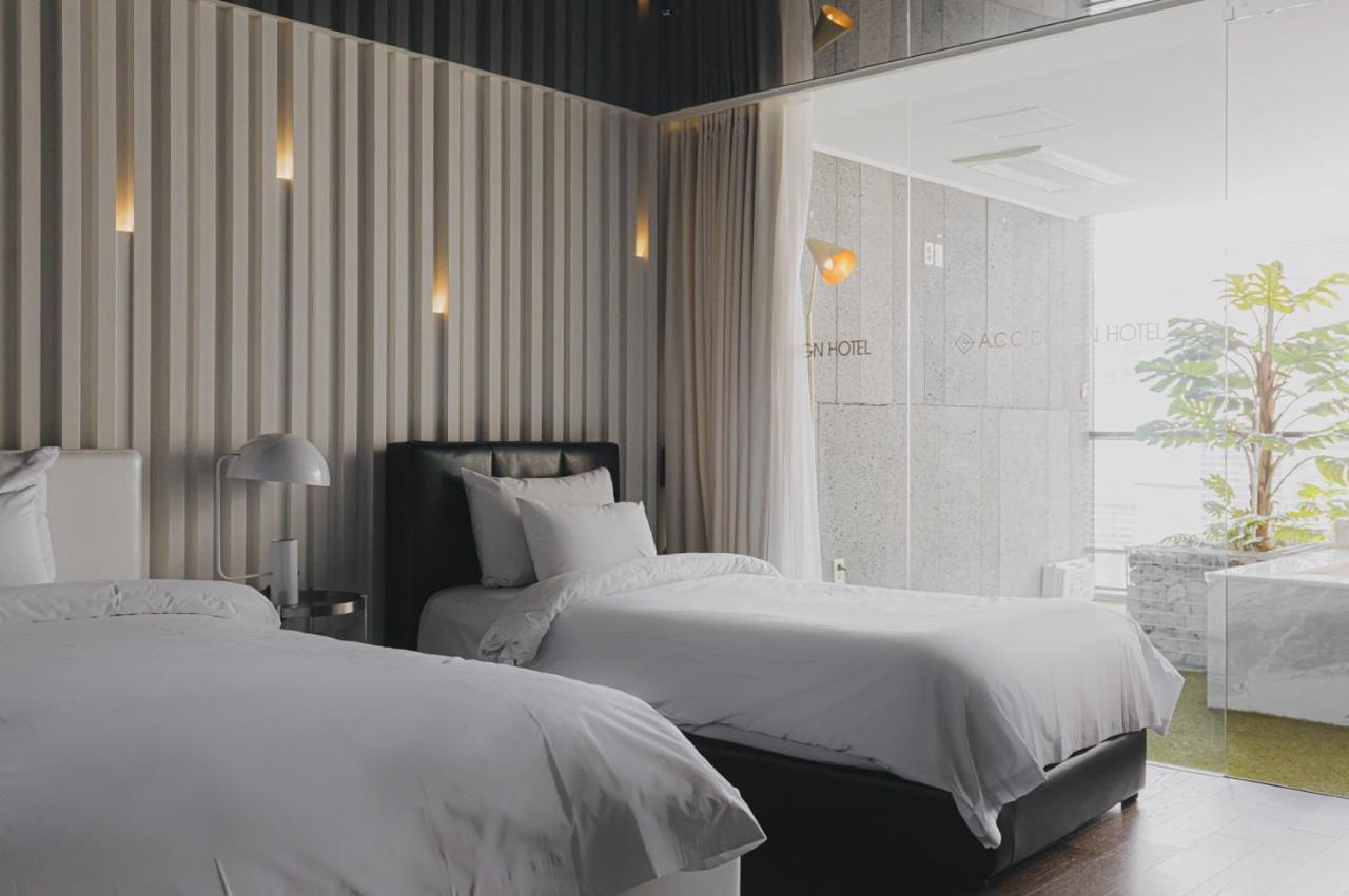 Acc Design Hotel Gwangju Metropolitan City Eksteriør bilde