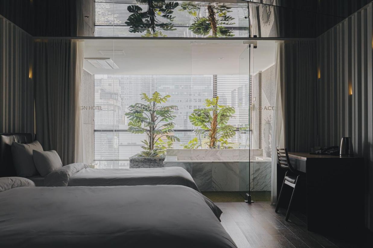 Acc Design Hotel Gwangju Metropolitan City Eksteriør bilde