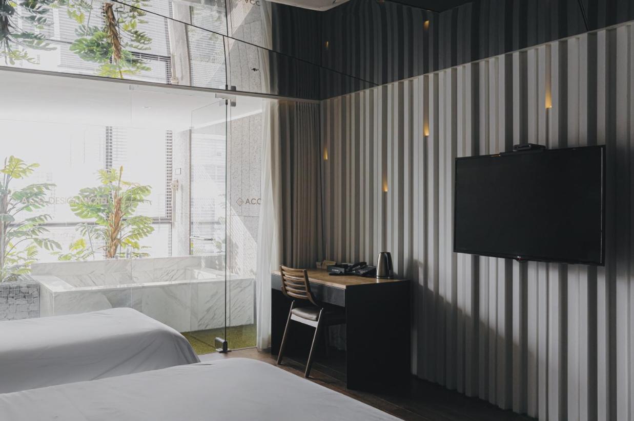 Acc Design Hotel Gwangju Metropolitan City Eksteriør bilde